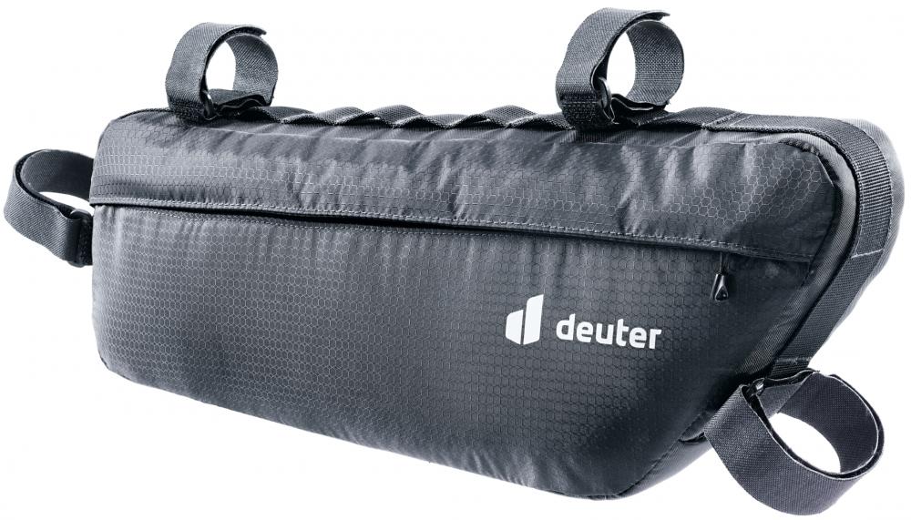 Deuter Mondego FB 6 Rahmentasche L Schwarz - Leichte Bikepacking-Tasche 6L