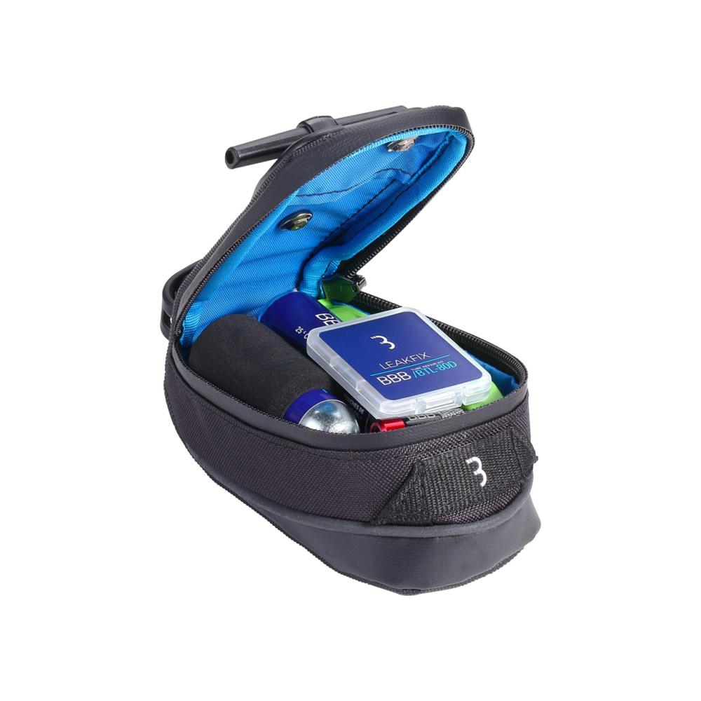 BBB Cycling BBB Satteltasche StorePack reflect S schwarz - kompakter Stauraum unter dem Sattel
