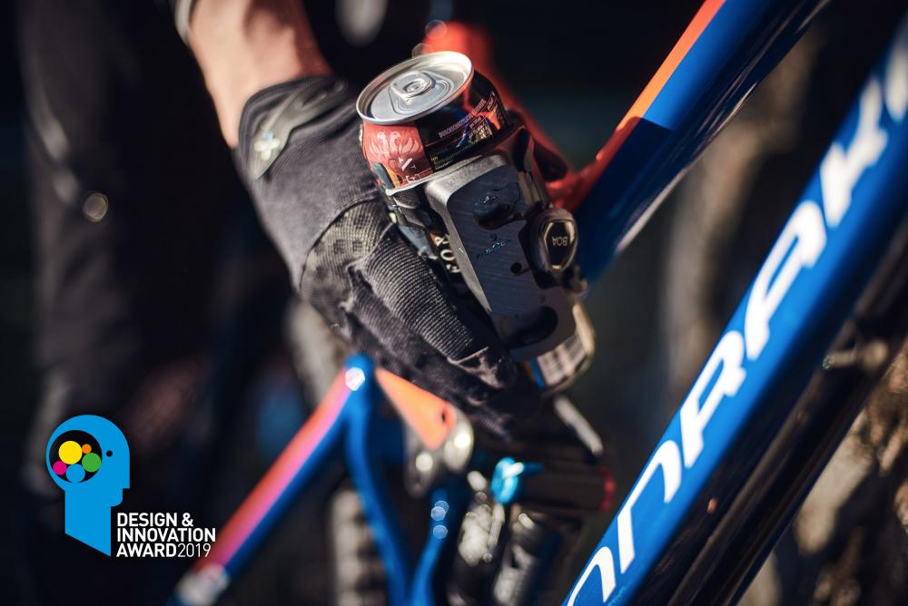 Fidlock TWIST Uni Connector + Bike Base universeller Flaschenhalter mit BOA® Fit System für Flaschen bis 80 mm Durchmesser, inklusive magnet-mechanischer Halterung