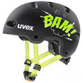 uvex kid 4 style bam black-lime matt | 51-55