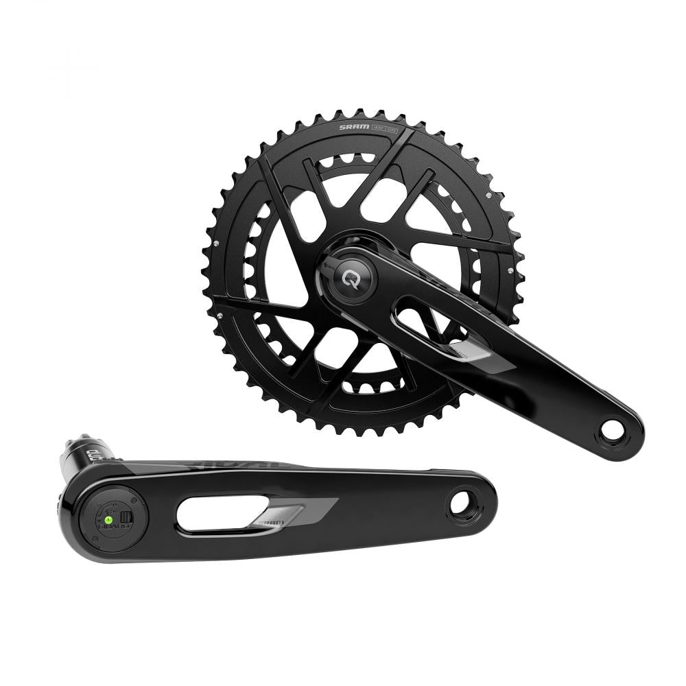SRAM Kurbelgarnitur Quarq Rival E1 175 mm 46-33T - Präzise Leistungsmessung und X-Range-Schaltung