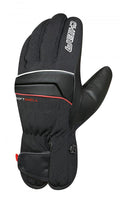 CHIBA Softshell Alpin - wasserdichte Radhandschuhe, schwarz, Größe 8,5