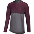 IXS Sports Division iXS Flow XTG Long Sleeve Henley XL Graphite/Raisin - atmungsaktives Bike-Langarmshirt