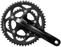 SHIMANO Kurbelgarnitur FC-RS400 10-fach, 170 mm, 50-34 Zähne, 34 Zähne, Schwarz