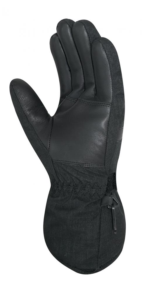 CHIBA St. Moritz - wasserdichte Winter-Radhandschuhe, schwarz, Gr. 7