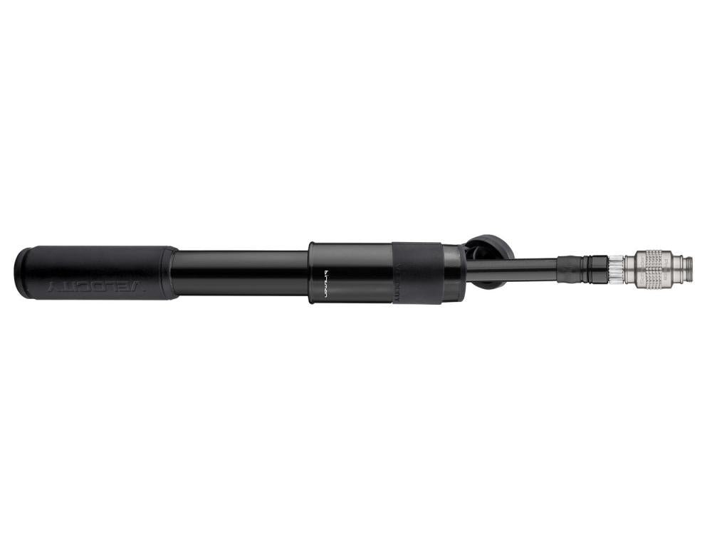 Birzman Velocity Road Handpumpe 160PSI Ventilkopf mit Gewinde schwarz