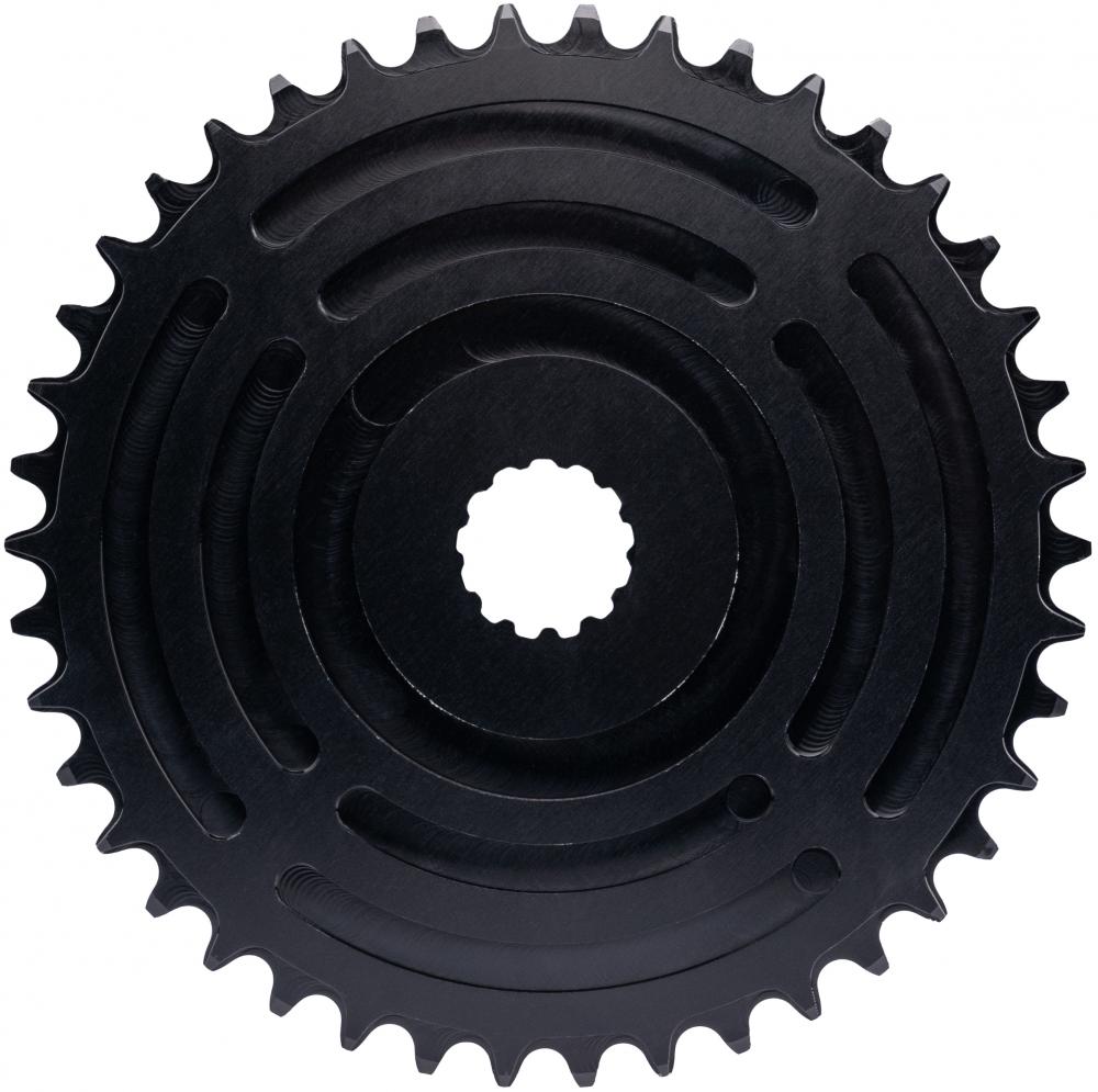 CONTEC Kettenblatt "C.Drive DM"nDirect Mount, 9-/10-/11-fach, 3/32", Narrow-Wide (NW) Zahnprofil, Aluminium 7075, schwarznSB-verpackt, 47,5mm Kettenlinie (Standard), Chainglider kompatibel, passend für Bosch Antrieb Gen. 3, 42 Zähne