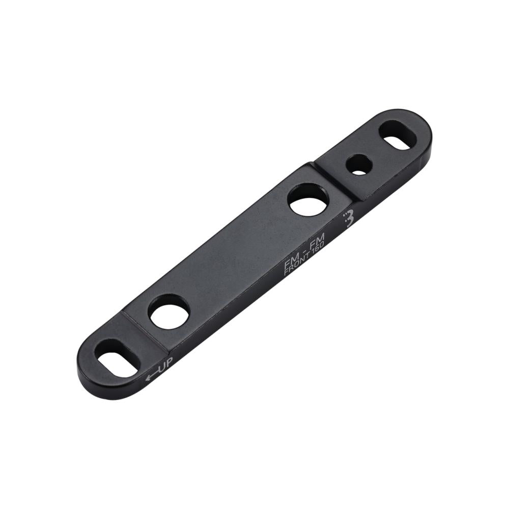 BBB Cycling postmount Adapter PowerMount FM 140/160 mm schwarz - starke, zuverlässige Bremsperformance