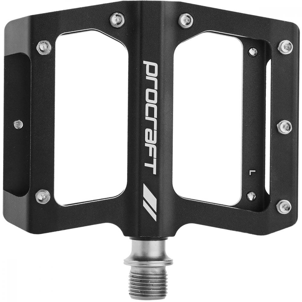 Procraft Pedale Small Grip Advanced CNC 93 x 94 mm Schwarz - maximaler Grip für kleine Füße