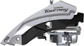 SHIMANO Umwerfer TOURNEY FD-TY600 3-fach 63-66° - Zuverlässiger Frontumwerfer für Trekking- und Citybikes