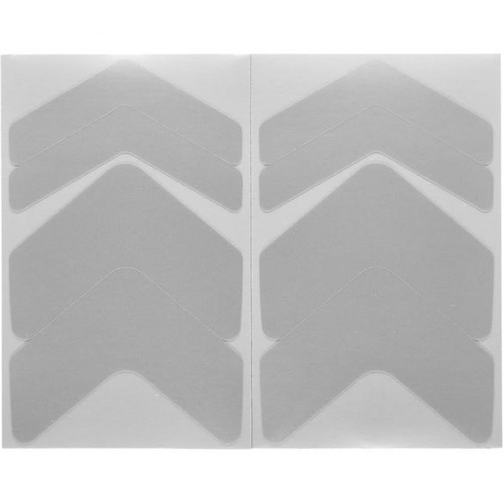 Procraft Felgen Reflektoren Sticker Set Universal Silber - mehr Sichtbarkeit im Stradenverkehr