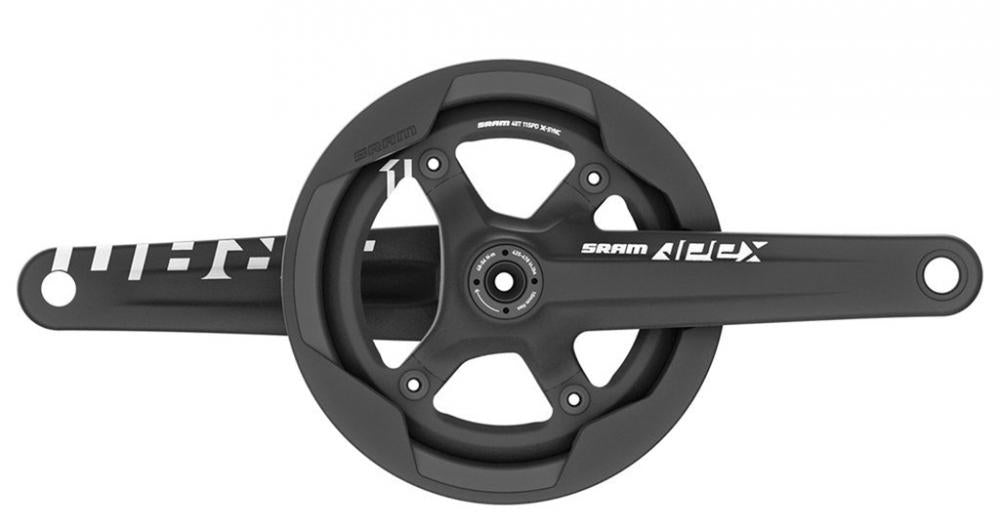 SRAM Kurbelsatz Apex 1 172,5 mm 1x11 Road - zuverlässige 1-fach Performance für Rennrad und Gravel