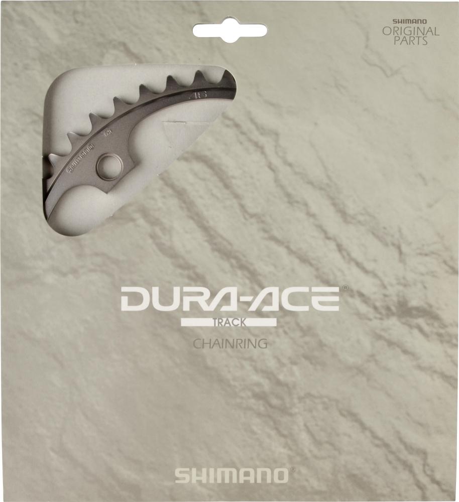 SHIMANO Kettenblatt DURA-ACE FC-7710/FC-7600 46 Zähne - präziser Antrieb für Bahn und Singlespeed