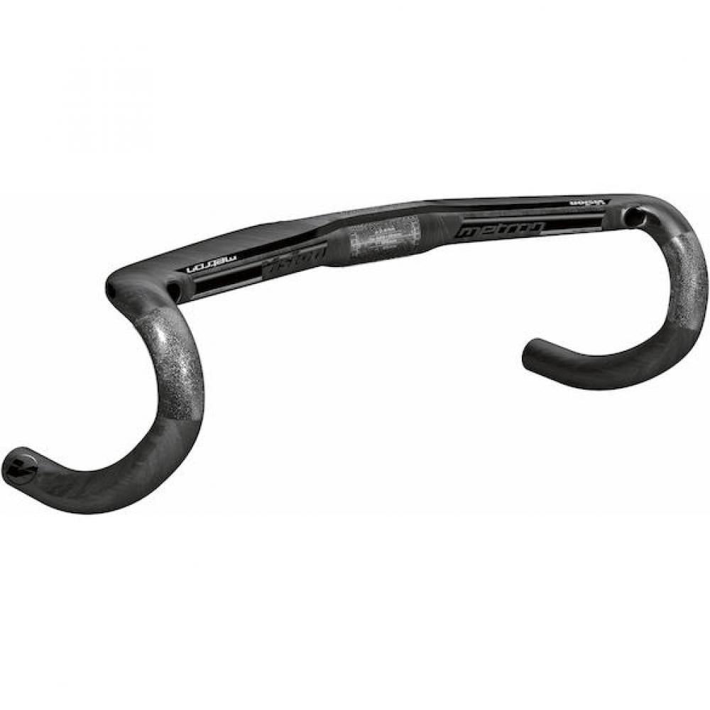 Vision Lenker Metron Aero 31,8 x 400 mm Schwarz - aerodynamischer Carbon-Rennradlenker