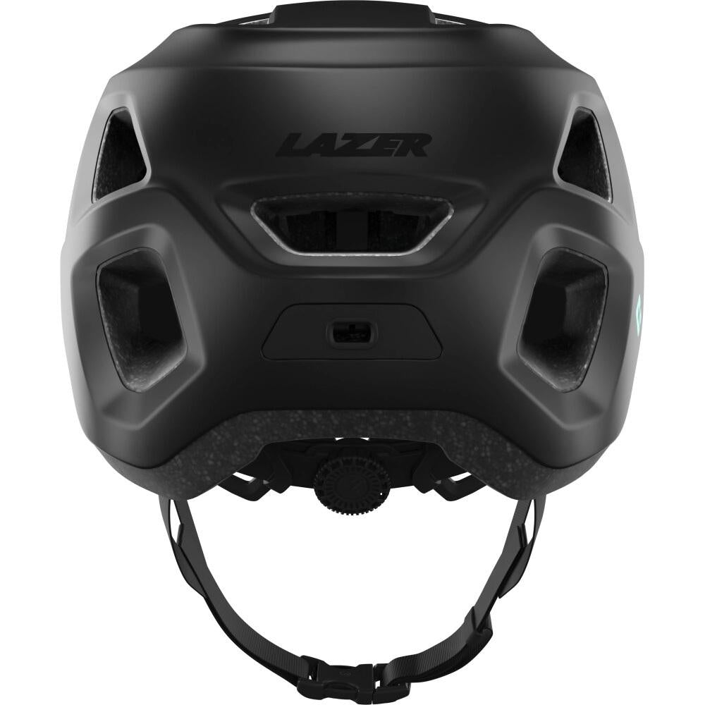 LAZER Helm Finch KinetiCore MTB, matt schwarz, sicherer Trail-Helm mit Top-Belüftung.