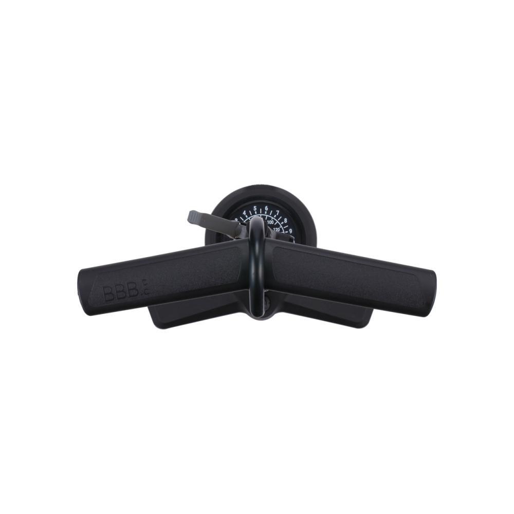 BBB Cycling BBB Standpumpe AirBoost composite base One Size rot - schnelle Hochdruck-Befüllung