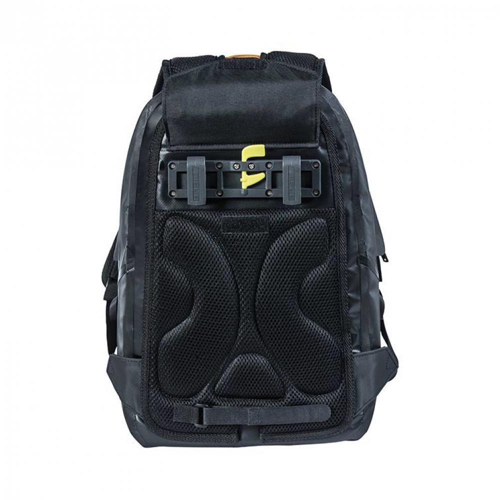 Basil Rucksack Urban Dry Backpack schwarz 27x16x45 cm 18l