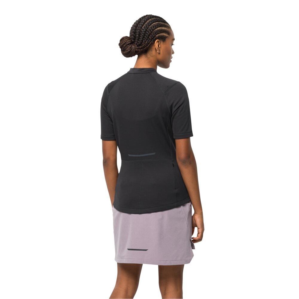 Jack Wolfskin Bike Commute Hz T W Synthetic Fiber T-Shirt Shortsleeve Phantom Größe L