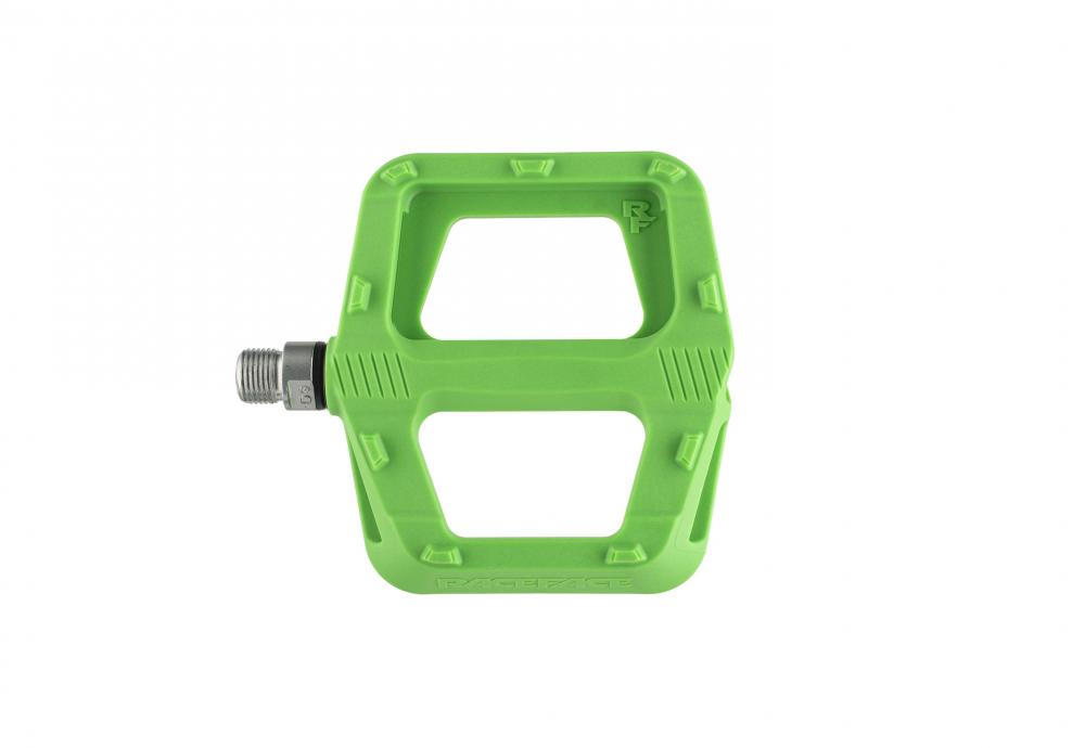 Race Face Ride Plattform-Pedal, green - robuster Grip und Kontrolle am Bike