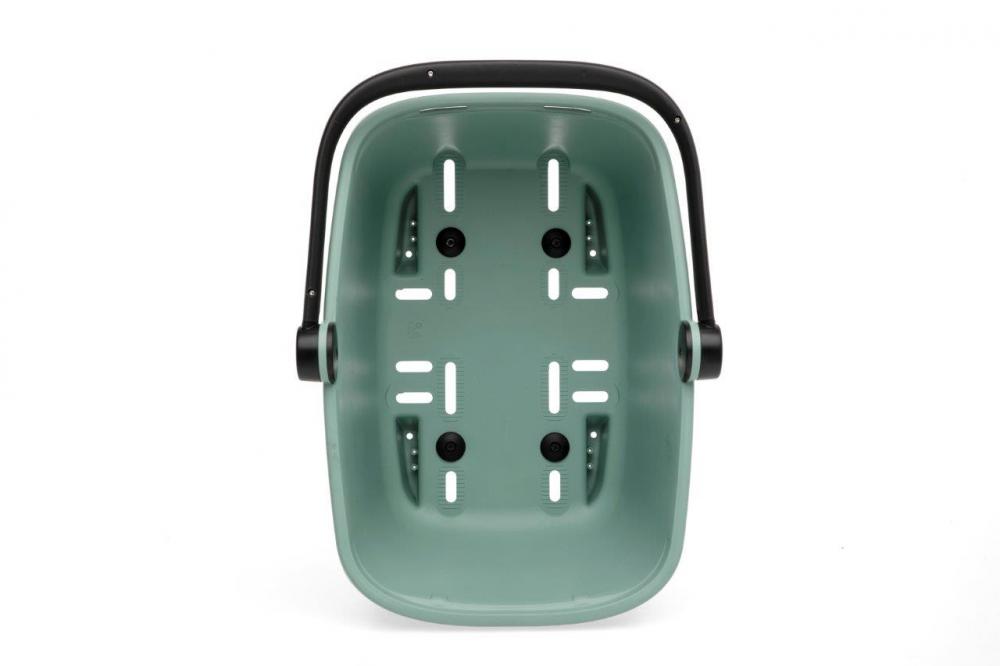 New Looxs Fahrradkorb Clipper MIK Green - stabiler Gepäckträgerkorb mit Klicksystem