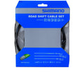SHIMANO Schaltzug-Set Road OPTISLICK Schaltzug - für Rennradschaltungen, Schwarz