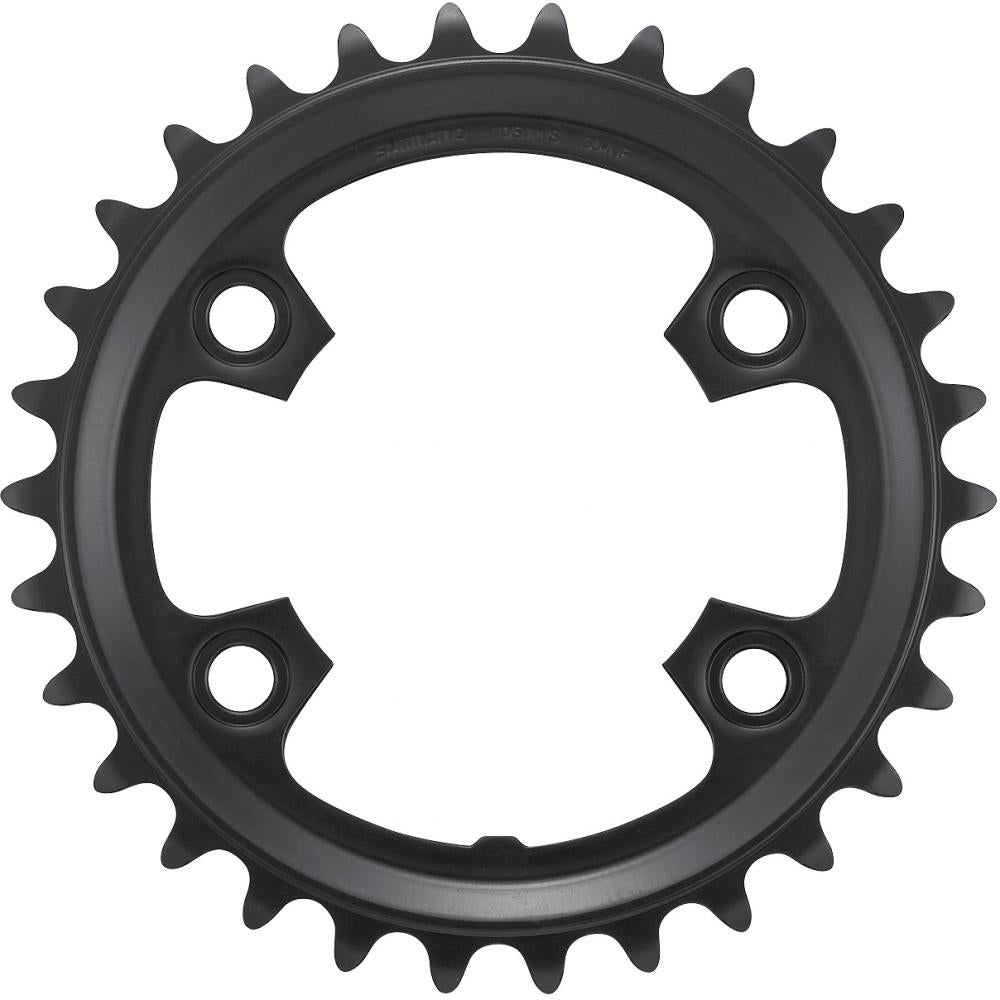 SHIMANO Kettenblatt GRX FC-RX600 30 Zähne Schwarz - präzises Schalten für Gravel-Antriebe