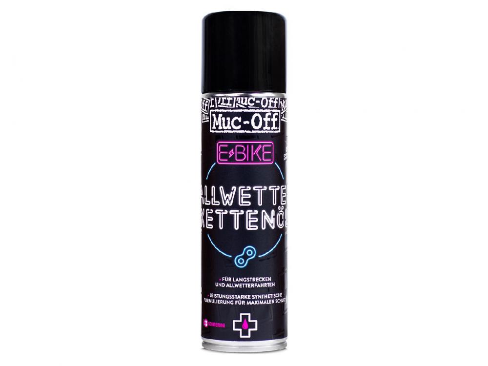 Muc-Off E-Bike All Weather Chain Lube 250 ml - Synthetisches Kettenöl für alle Wetterbedingungen