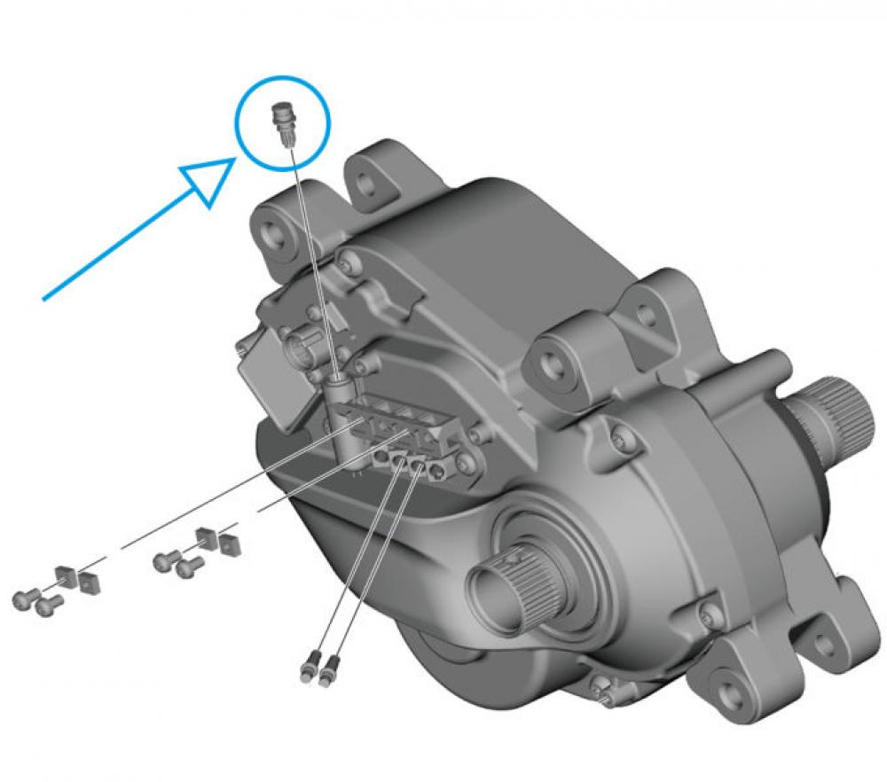 SHIMANO Steckerattrappe für CAN-Port SHIMANO E-BIKE SYSTEMS DU-EP801, DU-EP600 - 801,