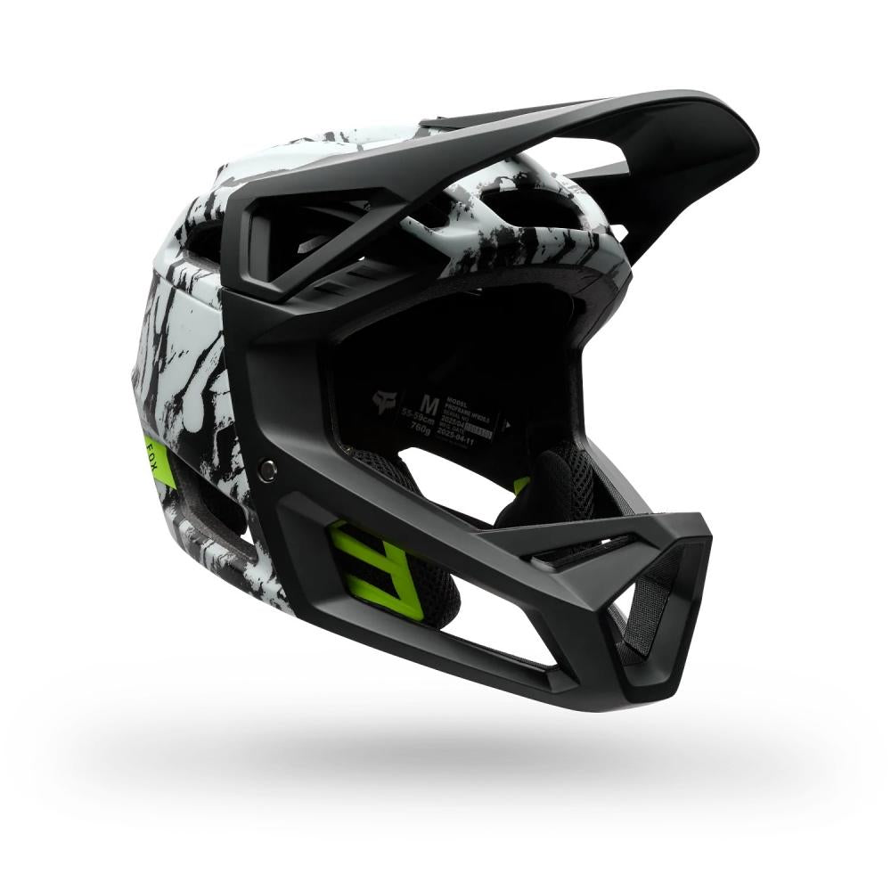 FOX Proframe Thrive Fullface-MTB-Helm White L 59-63 cm Mips