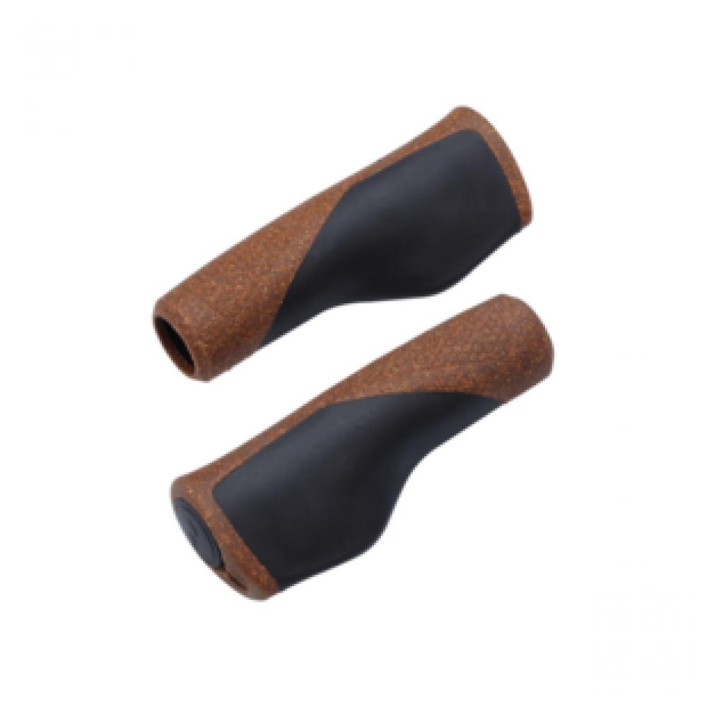 BBB Cycling Griffe Mamba 130mm kork/schwarz 130mm schwarz - ergonomischer Komfortgriff