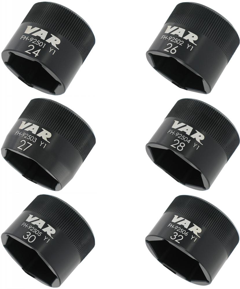 VAR Steckschlüssel 27mm Gabelkappe 27mm - präzises Werkzeug für Federgabelkappen