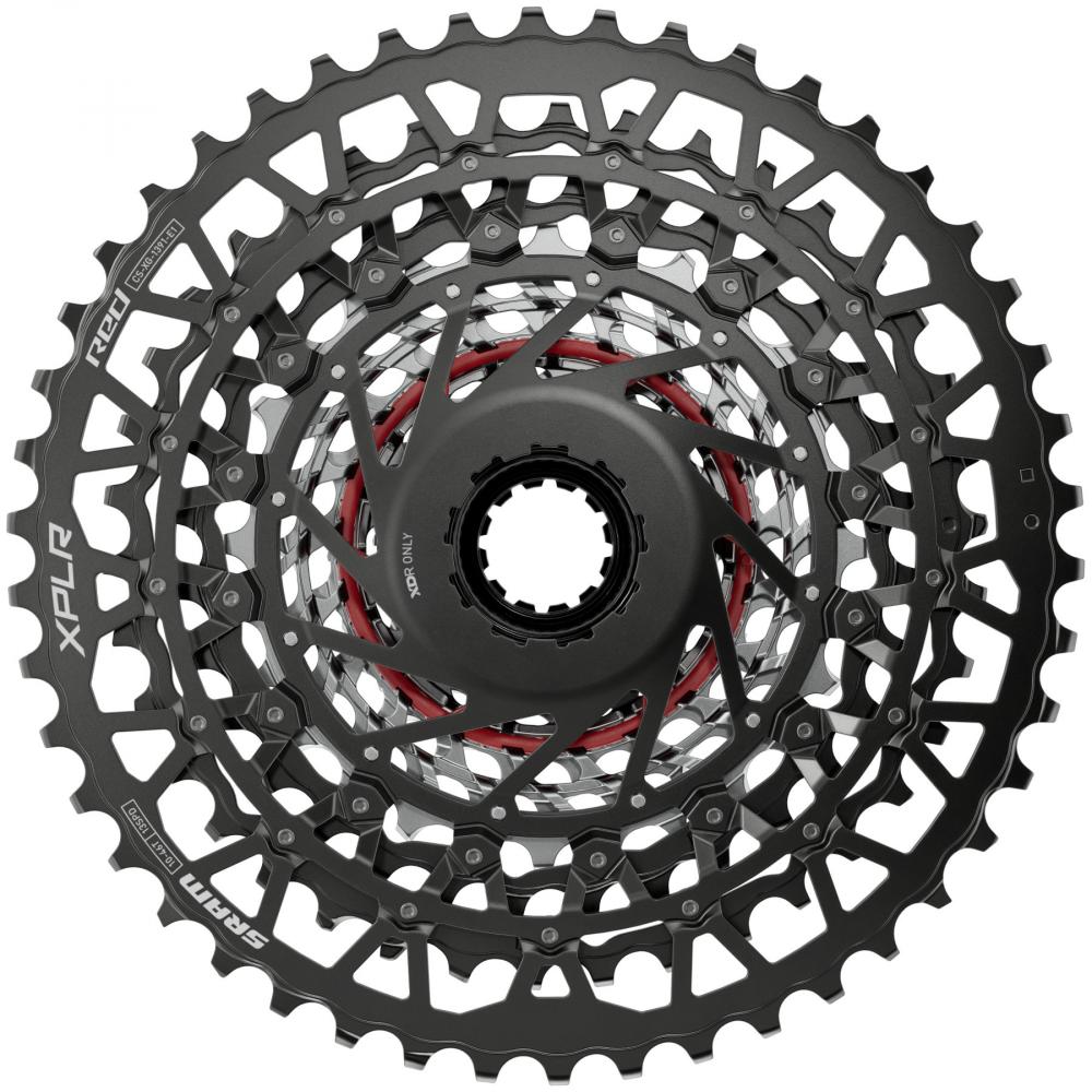 SRAM Kassette XG-1391 10-46T silber - 13-fach Gravel-Performance mit 460% Übersetzungsbandbreite