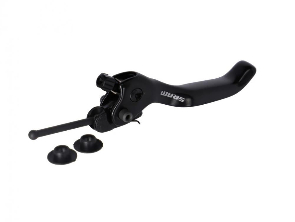 SRAM Code R Aluminium Bremshebel schwarz für Fahrräder, inklusive Zubehör, für präzise Scheibenbremsen.
