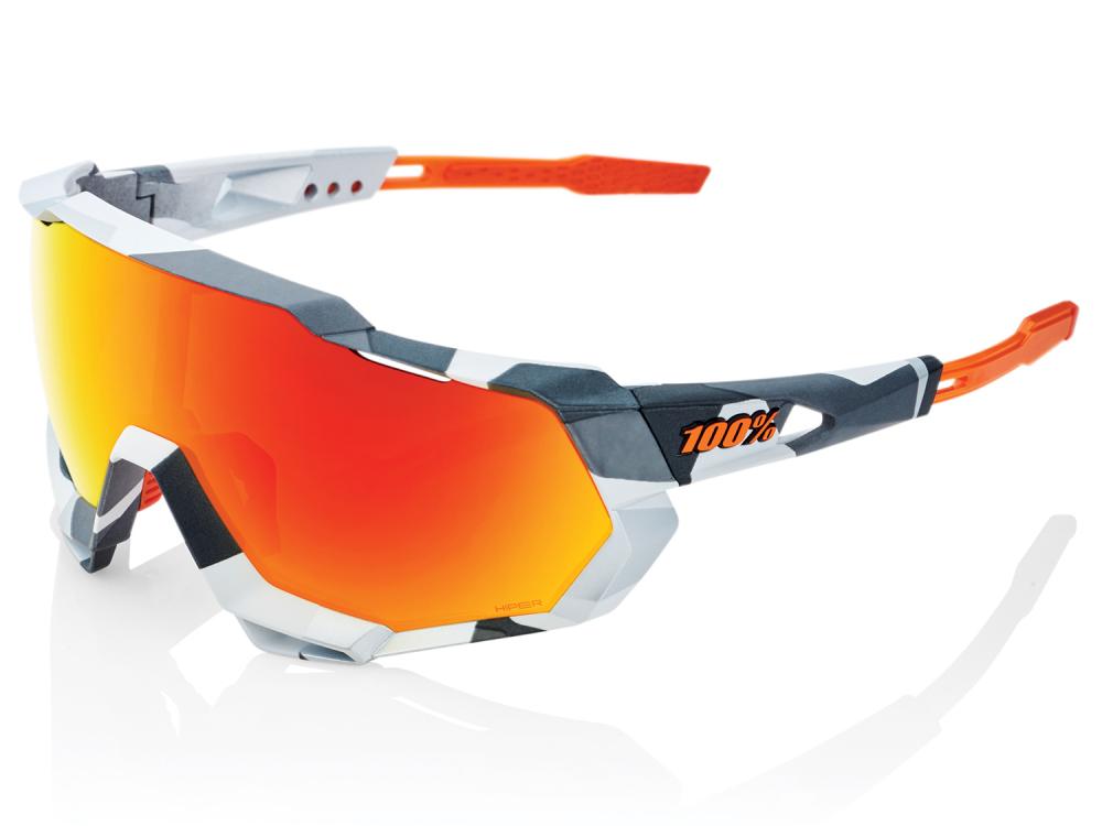 100% Speedtrap - HiPER Mirror Lens unis Soft Tact Grey Camo - maximale Performance & Sicht