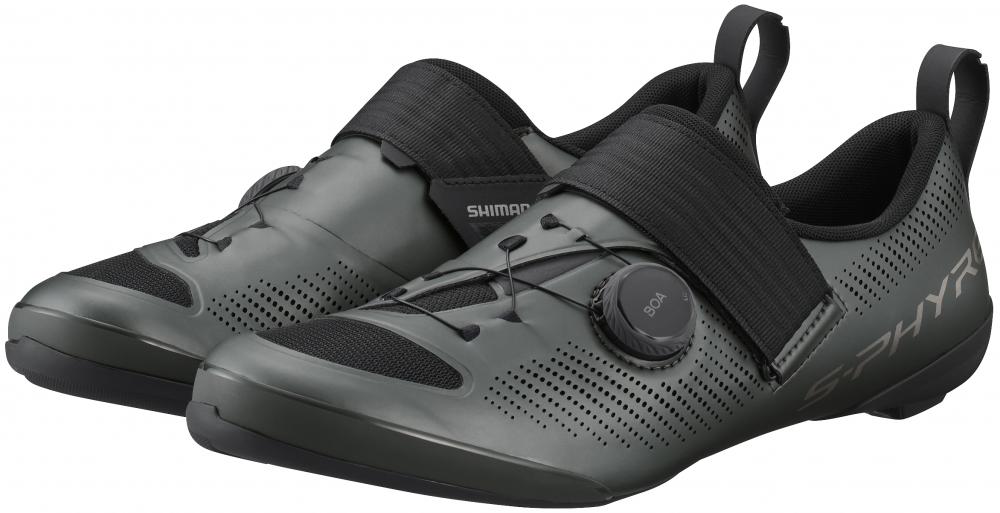 SHIMANO Fahrradschuhe TR903 Herren/Damen Road SPD-SL Fahrradschuhe 44 Grau