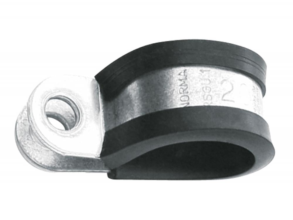 SKS Rohrschelle Roshel Multifix GU B 15 mm, D 20 mm Edelstahl, universelle Befestigung für Schutzbleche, Gepäckträger & Zubehör