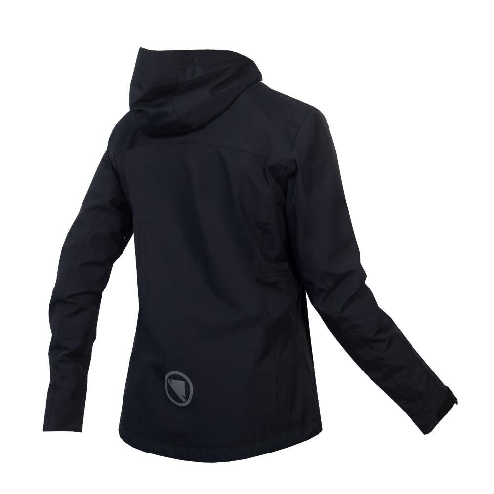 Endura Damen Hummvee Wasserdichte Kapuzenjacke schwarz Größe L