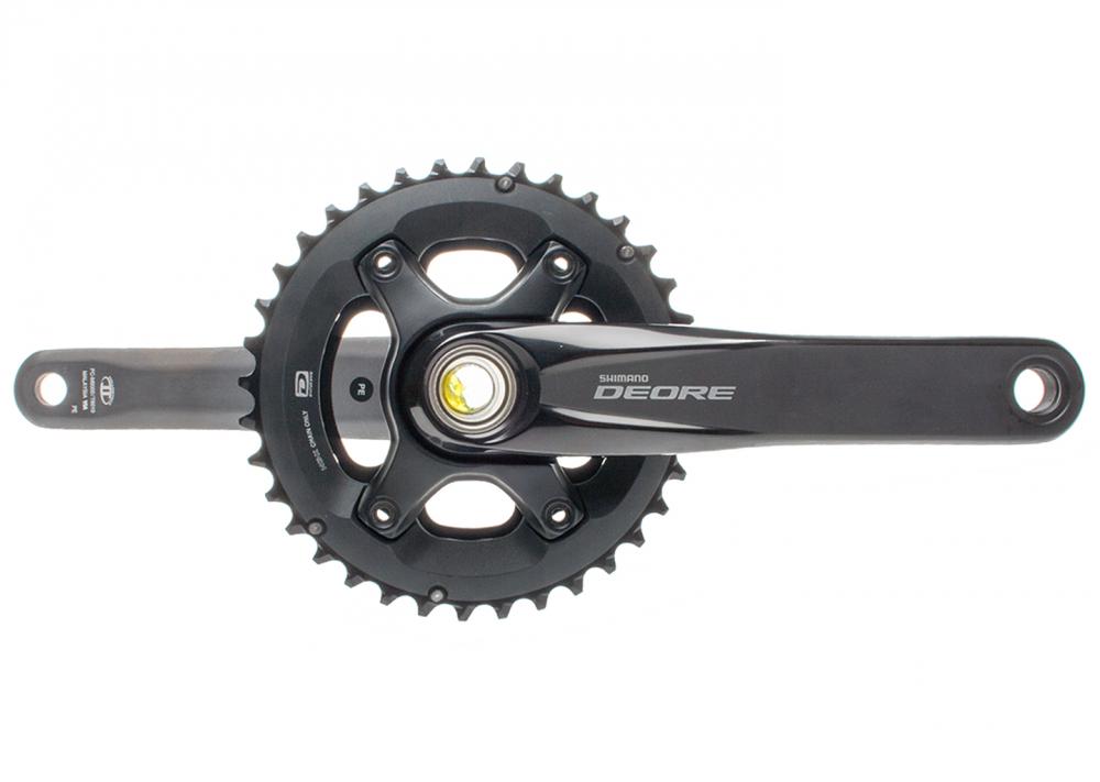 SHIMANO Kurbelgarnitur DEORE FC-M6000 Kurbelgarnitur - 10-fach, 175 mm, 34-24 Zähne, 24 Zähne