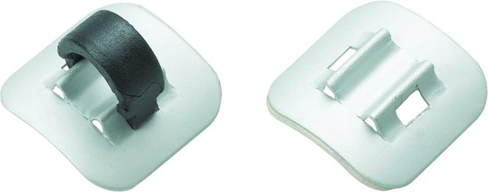 Jagwire Zugführungen aufklebbar Silber - Aluminium Kabelführung für Bremsleitungen