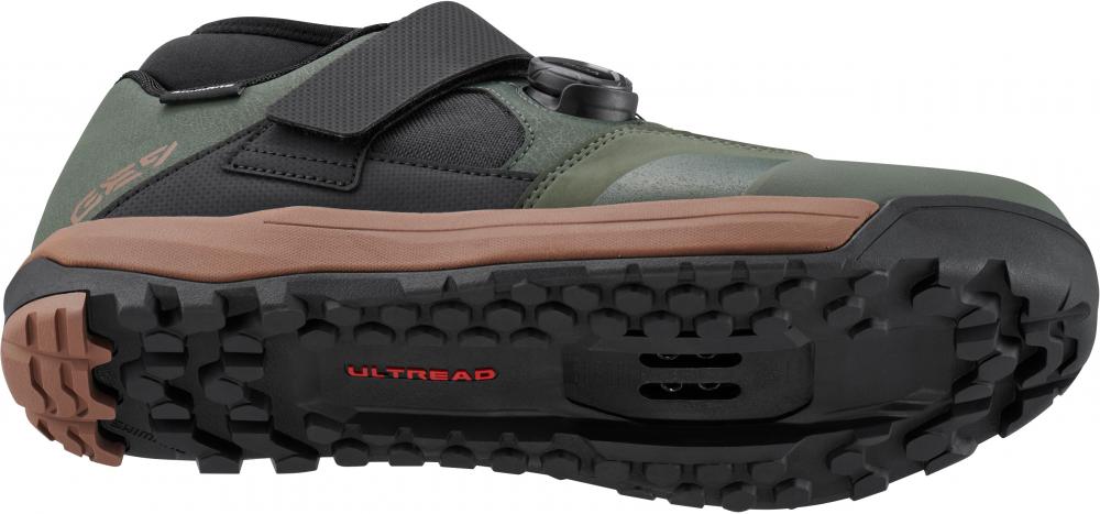 SHIMANO Fahrradschuhe GE900 MTB SPD Herren/Damen Größe 38, Grün