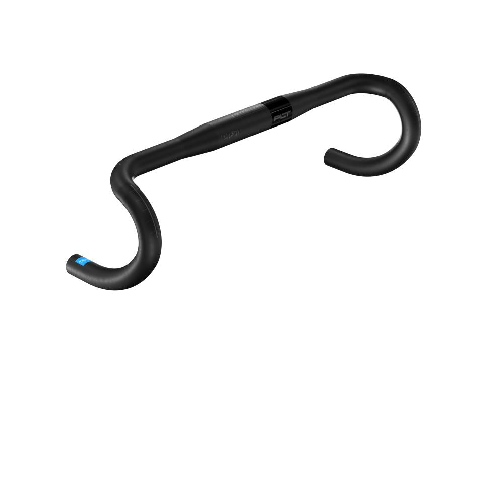 PRO Lenker PLT, Schwarz, Aluminium, 31.8mm, 31 - kompakter Rennradlenker für sportliche Fahrer
