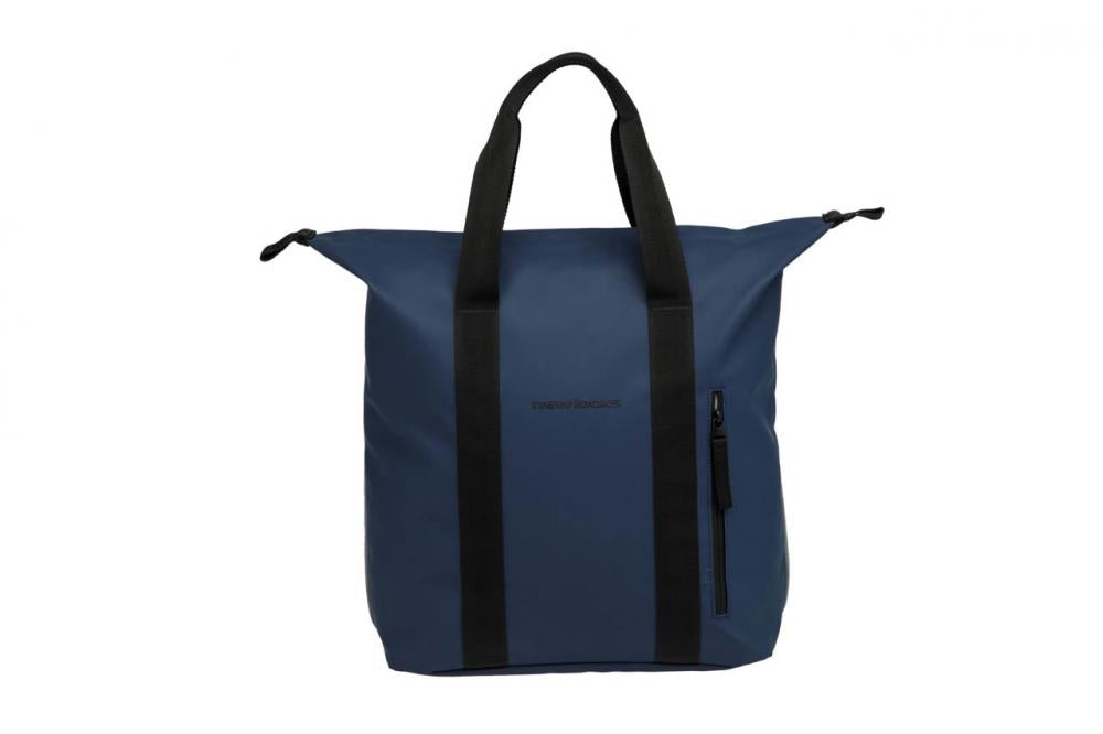 New Looxs Odense Kota Dark Blue 18L Blue - praktische Gepäckträger-Einkaufstasche