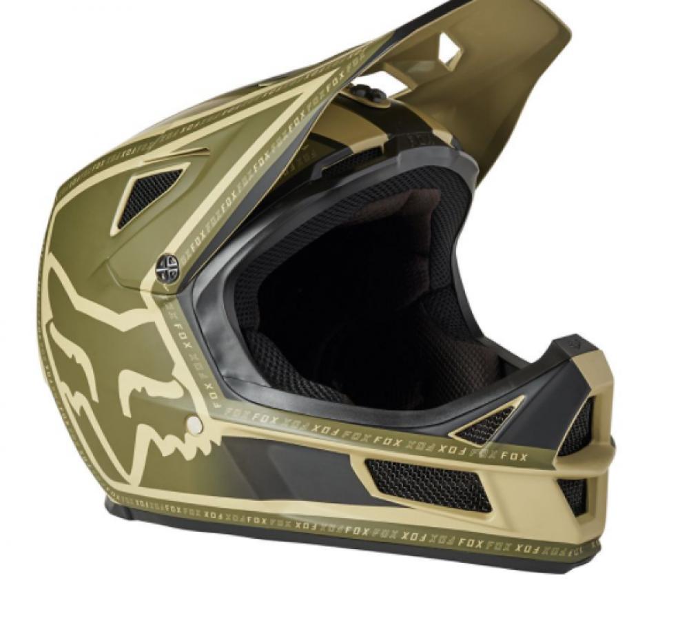 FOX Helm RAMPAGE COMP CALI CE CPSC Full Face Schutz Helm beige M
