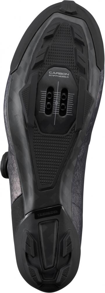 SHIMANO Fahrradschuhe RX801 - Gravel SPD, Herren/Damen, Größe 42, Schwarz