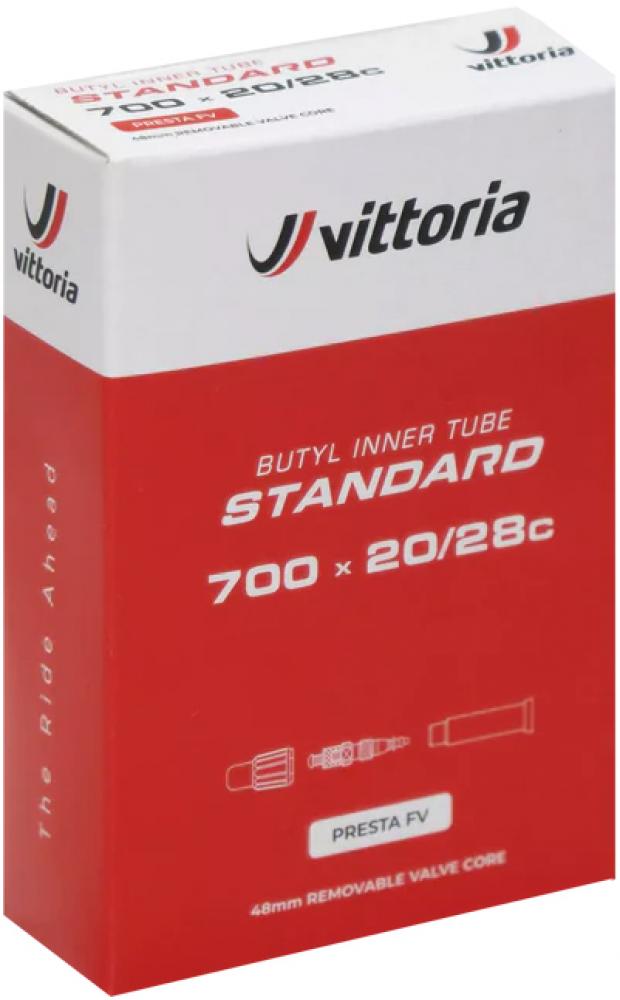Vittoria Schlauch Standard 29x1.5/2.0 SV Presta 48mm - zuverlässiger Fahrradschlauch für Alltag & Trail