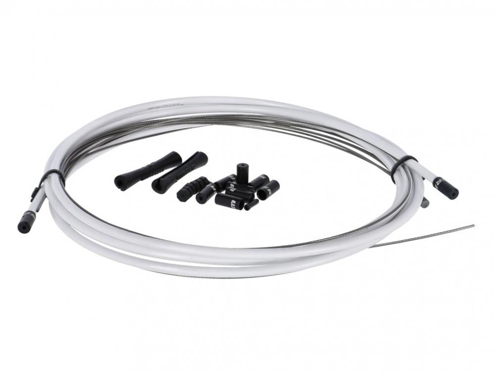 SRAM Schalt-/Bremskabel-Kit SlickWire Standard weiß - präzise Schalt- und Bremsperformance für Rennrad & MTB