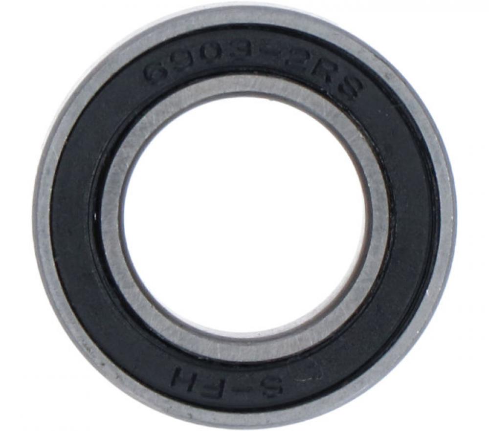SHIMANO Kugelring FH-MT410: Abgedichtetes Kugellager 6903-2RS mit schwarzer Dichtung für präzisen Nabenlauf.