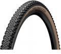 Continental Terra Trail Gravel Reifen mit ShieldWall System, ETRTO 45-622, Faltreifen und brauner Seitenwand.