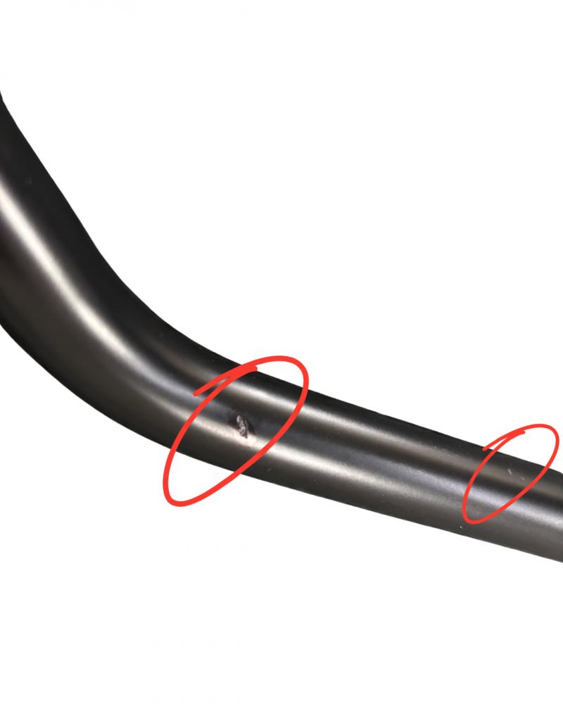 Retoure: Ergotec Lenker Moon Cruiser Ø 25.4 mm 610 mm 180 mm 55 mm Aluminium schwarz