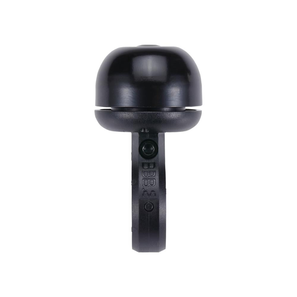 BBB Cycling BBB Klingel Easy Fit Deluxe Plus 25 Schwarz/Grau - leichte Fahrradklingel mit klarem Sound